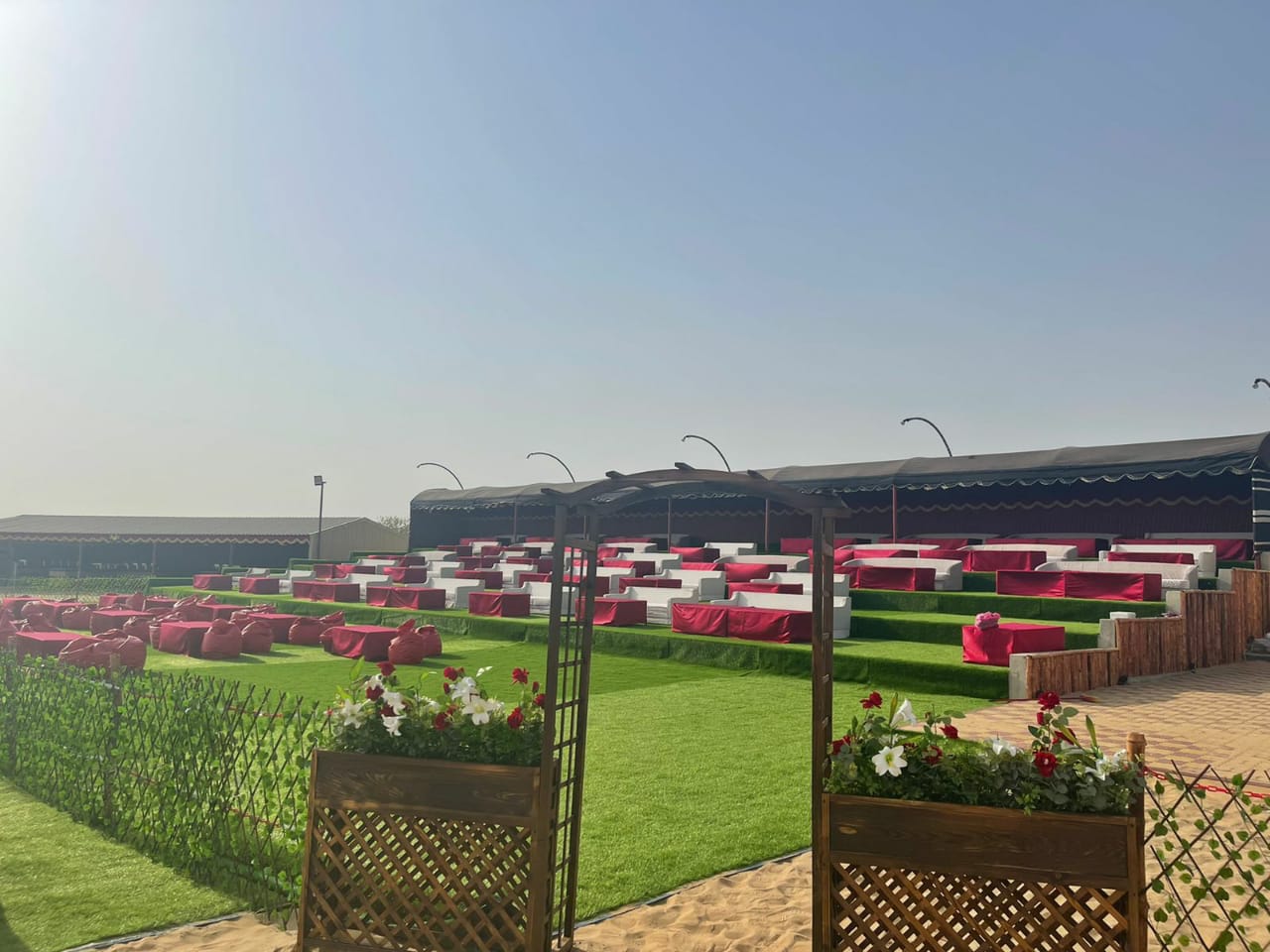 Desert Safari VIP Tourist Sitting Area